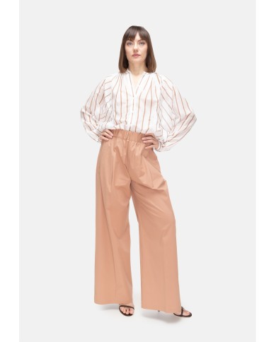 SEMI COUTURE Pantaloni donna rosa cipria