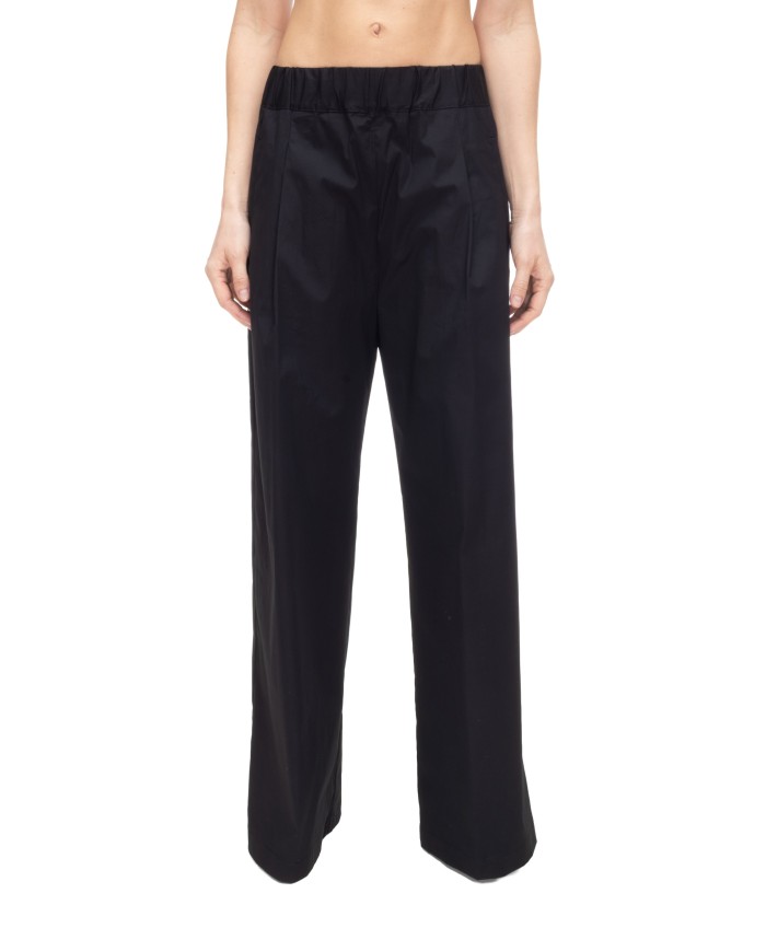 SEMI COUTURE Pantalone donna nero