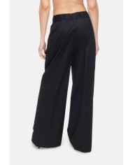 SEMI COUTURE Pantalone donna nero