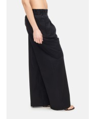 SEMI COUTURE Pantalone donna nero