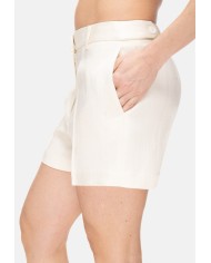 SEMI COUTURE Short donna Avorio