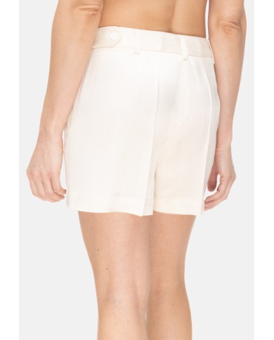 SEMI COUTURE Short donna Avorio