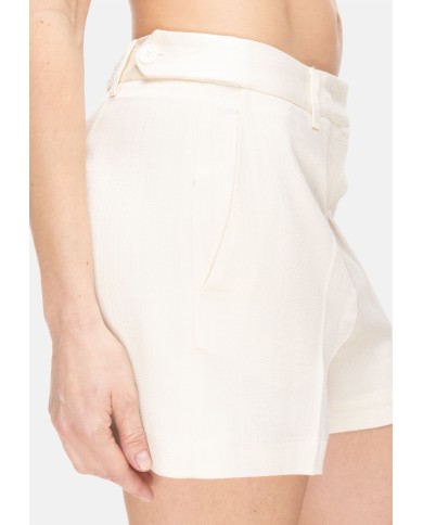 SEMI COUTURE Short donna Avorio