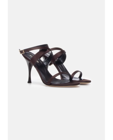 SEMI COUTURE Sandali donna Cuoio