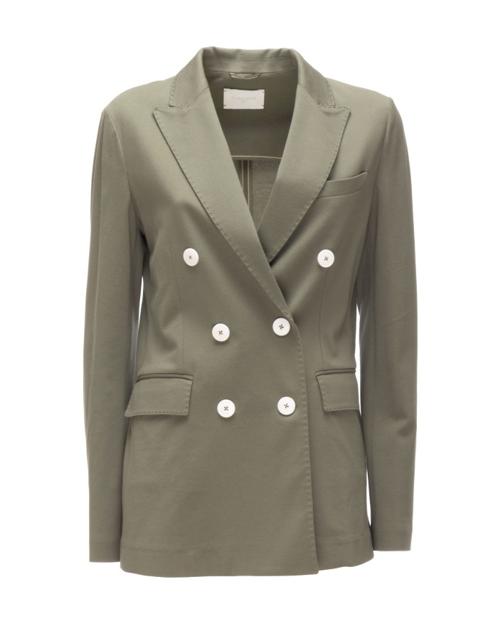 CIRCOLO 1901 Giacca donna doppiopetto basil
