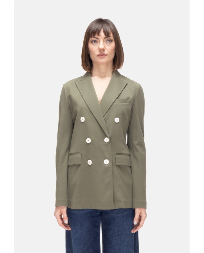 CIRCOLO 1901 Giacca donna doppiopetto basil