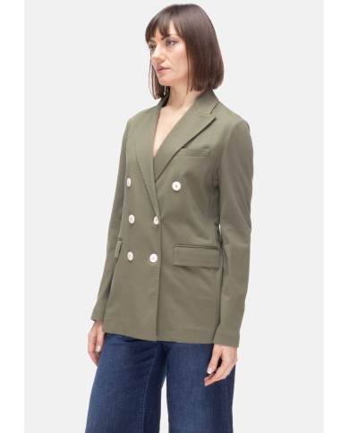 CIRCOLO 1901 Giacca donna doppiopetto basil