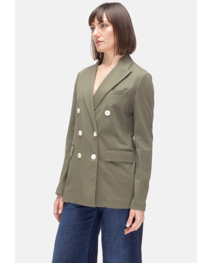 CIRCOLO 1901 Giacca donna doppiopetto basil