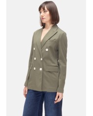 CIRCOLO 1901 Giacca donna doppiopetto basil