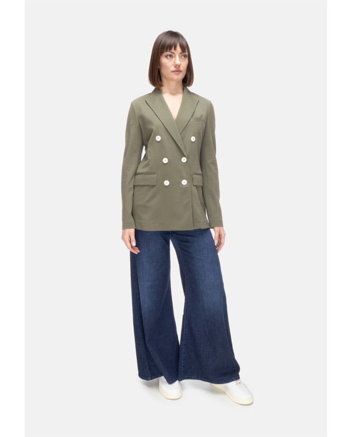 CIRCOLO 1901 Giacca donna doppiopetto basil