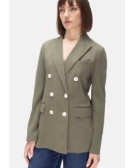 CIRCOLO 1901 Giacca donna doppiopetto basil