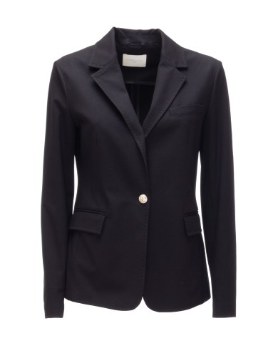 CIRCOLO 1901 Giacca donna jersey stretch Nera