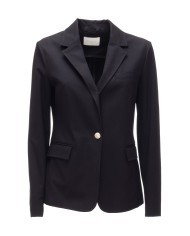 CIRCOLO 1901 Giacca donna jersey stretch Nera