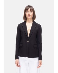 CIRCOLO 1901 Giacca donna jersey stretch Nera