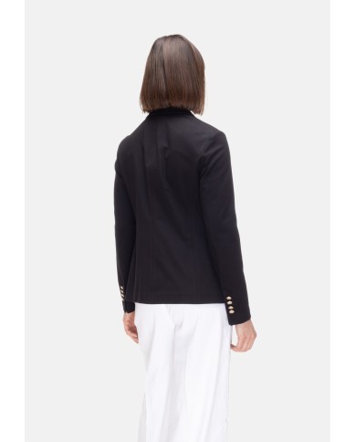 CIRCOLO 1901 Giacca donna jersey stretch Nera