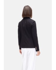 CIRCOLO 1901 Giacca donna jersey stretch Nera