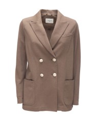 CIRCOLO 1901 Giacca donna doppiopetto marrone
