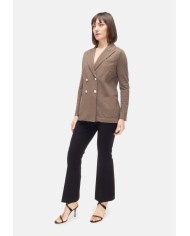 CIRCOLO 1901 Giacca donna doppiopetto marrone