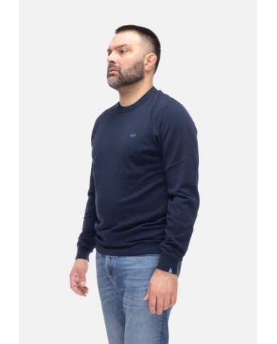 SUN 68 Maglia uomo girocollo Navy blue