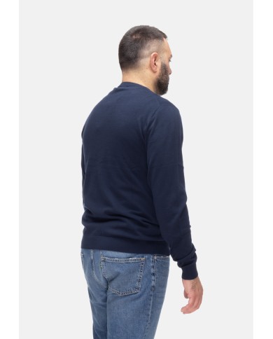 SUN 68 Maglia uomo girocollo Navy blue