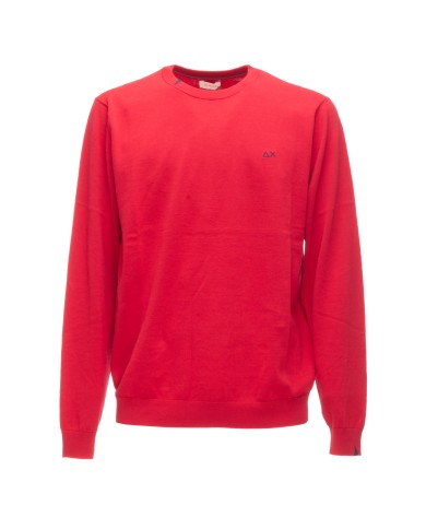 SUN 68 Maglia uomo girocollo Rosso
