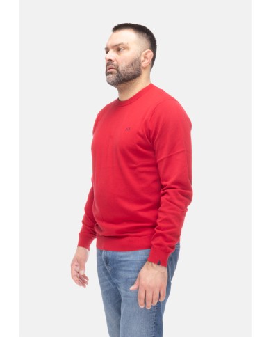 SUN 68 Maglia uomo girocollo Rosso