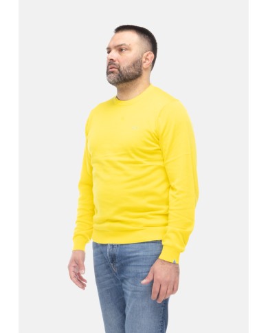 SUN 68 Maglia uomo girocollo Giallo