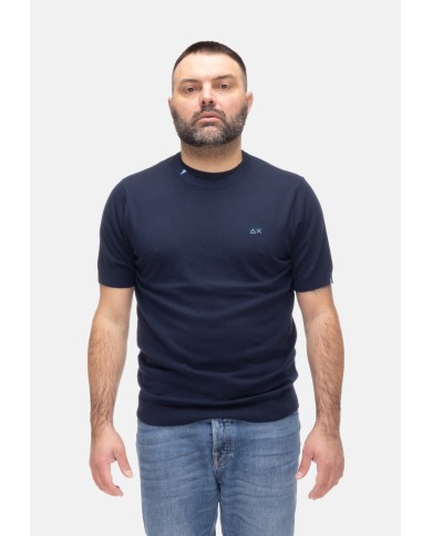 SUN 68 T-shirt uomo Navy blue