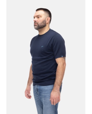 SUN 68 T-shirt uomo Navy blue