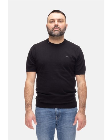 SUN 68 T-shirt uomo Nera