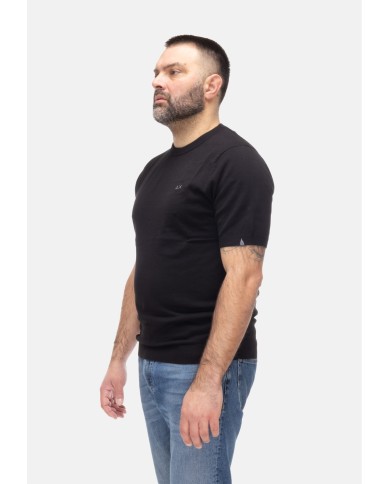 SUN 68 T-shirt uomo Nera