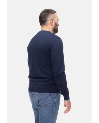 SUN 68 Maglia uomo girocollo Navy blue