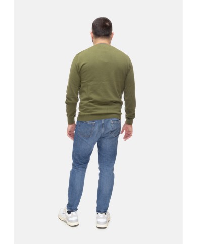 SUN 68 Maglia uomo girocollo Verde scuro