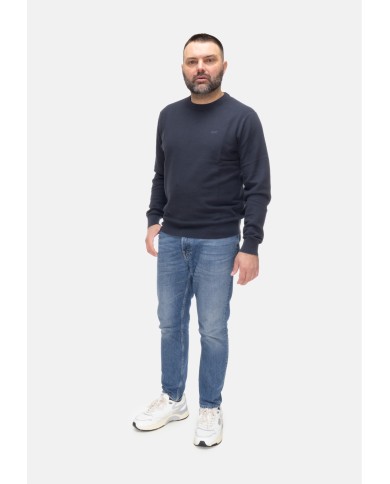 SUN 68 Maglia uomo girocollo Navy blue