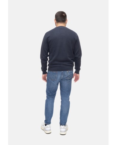 SUN 68 Maglia uomo girocollo Navy blue