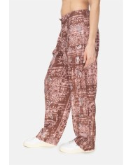 A PAPER KID Pantaloni donna marrone