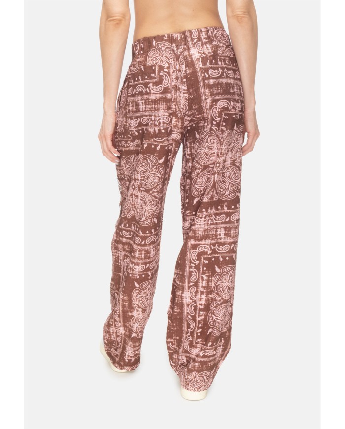 A PAPER KID Pantaloni donna marrone