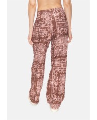 A PAPER KID Pantaloni donna marrone