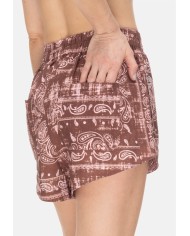 A PAPER KID Shorts donna Marrone