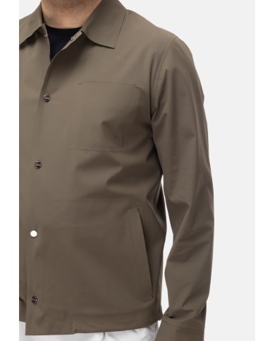 HERNO Giacca camicia uomo militare
