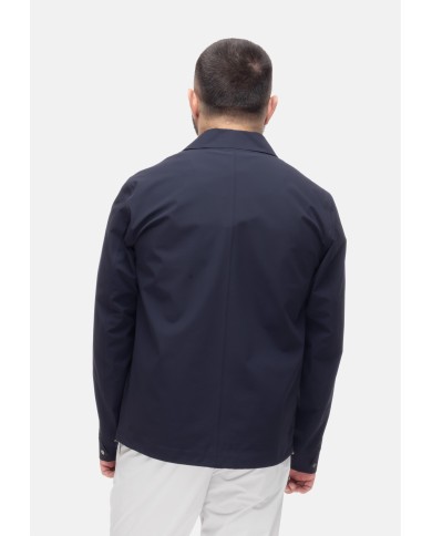 HERNO Giacca camicia uomo Blu/grigio