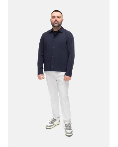 HERNO Giacca camicia uomo Blu/grigio