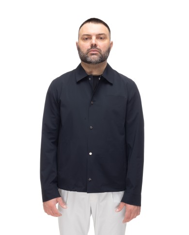 HERNO Giacca camicia uomo Nero/grigio