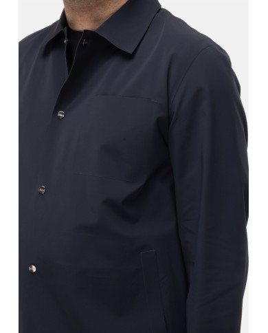 HERNO Giacca camicia uomo Nero/grigio