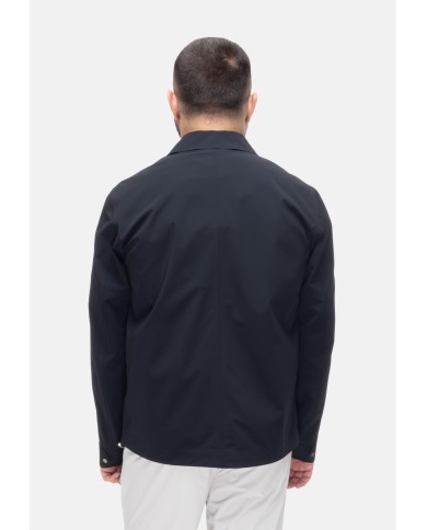 HERNO Giacca camicia uomo Nero/grigio