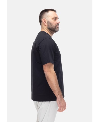 HERNO T-shirt uomo jersey Nera