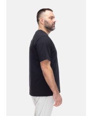 HERNO T-shirt uomo jersey Nera