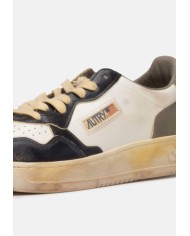 AUTRY Sneakers uomo Super Vintage WHT/BLK/COVGRN