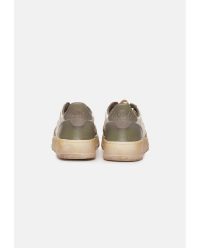 AUTRY Sneakers uomo Super Vintage WHT/BLK/COVGRN
