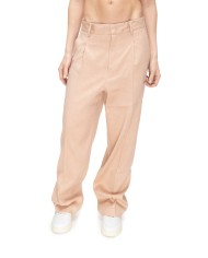ROBERTO COLLINA Pantaloni donna pinces rosa